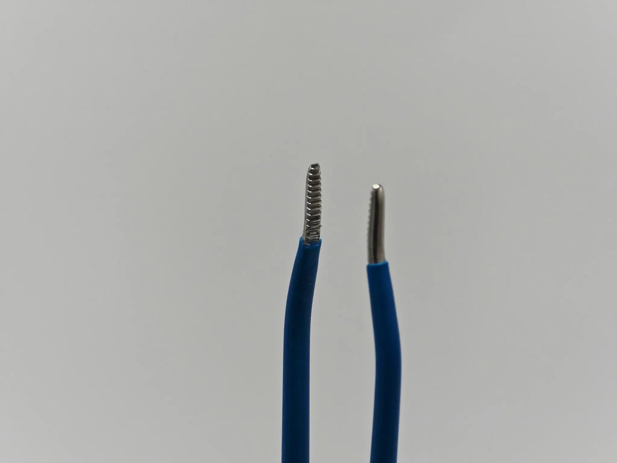 Bipolar Bayonet Forceps with Connecting Cord Unbranded
