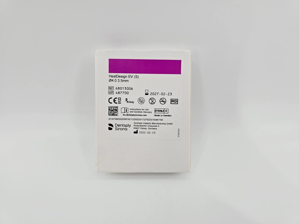 Dentsply Implants Manufacturing 68013006 HealDesign EV (S) Ø4.0 3.5mm DS Implants Dentsply Implants Manufacturing