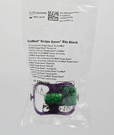 Conmed 100429 Scope Saver Bite Block 14 x 20mm Primis Medical