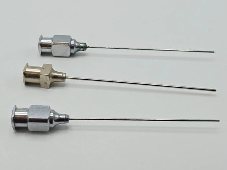 Rhein Cannula Set of 3 Ophthalmic Eye Surgery Instruments Primis Medical