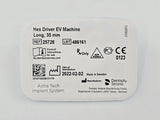 Dentsply Implants Manufacturing 25728 Hex Driver EV Machine Long, 35mm Astra Tech Implant System Dentsply Implants Manufacturing