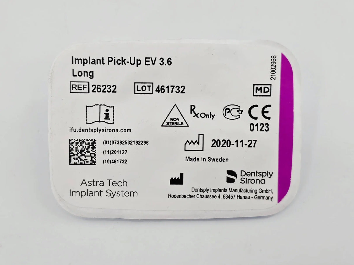 Dentsply Implants Manufacturing 26232 Implant Pick-up Ev 3.6 Long Dentsply Implants Manufacturing