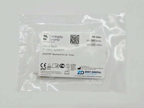 Zest Anchors 02794 LOCATOR Abutment EV 3.6 - 5mm Dentsply Sirona Astra Tech Implant System Zest Anchors