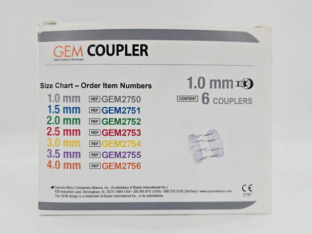 Synovis Micro GEM2750 GEM Microvascular Anastomotic COUPLER Device ...