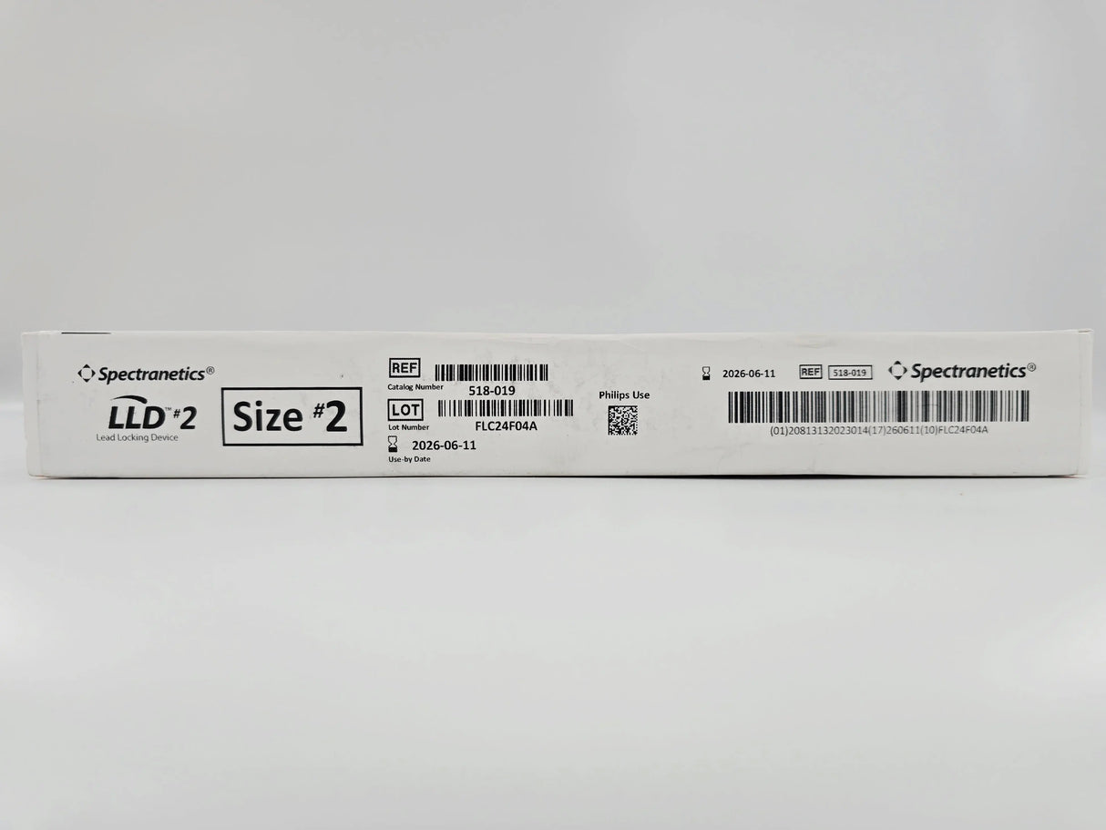Spectranetics 518-019 LLD Lead Locking Device Size #2 BX/3 Spectranetics
