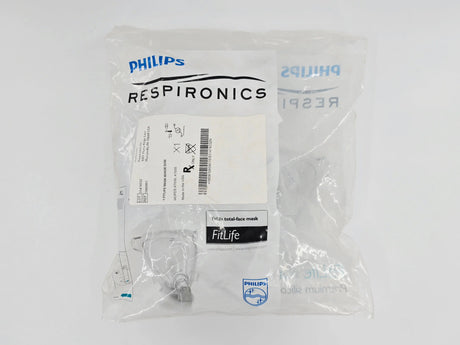 Philips 1060801 Respironics FitLife Face Mask w/ Headgear Small Philips