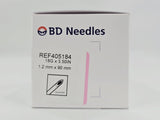 BD 405184 Spinal Needle Quincke Type Point 18G x 3.50" BX/25 BD