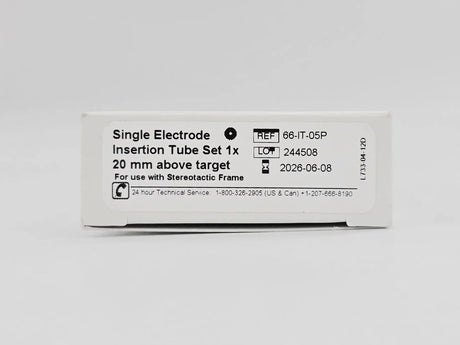 FHC 66-IT-05P microTargeting Single Electrode Insertion Tube Set FHC