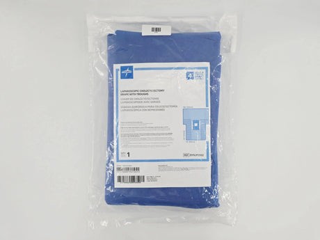 Medline DYNJP3102 Laparoscopic Cholecystectomy Drape with Troughs Level 4 Surgical Drape Medline
