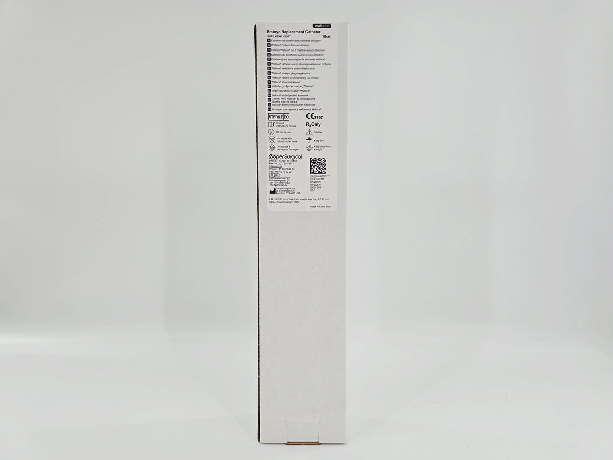 CooperSurgical CE118 Wallace SureView Embryo Replacement Catheter Soft 18cm BX/10 CooperSurgical