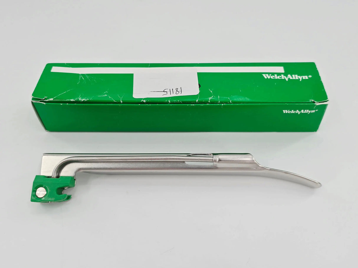 Welch Allyn 68063 Fiber-Optic Laryngoscope Blade Miller #3 Welch Allyn