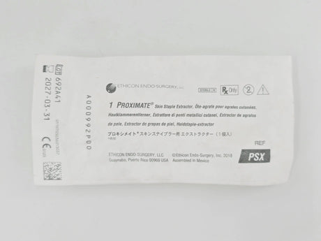 Ethicon PSX 1 Proximate Skin Staple Extractor Ethicon