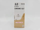 Ethicon G121H CHROMIC GUT 4-0 Naturally BROWN 1X27" SH 26mm BX/36 Ethicon