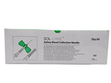 SOL-CARE 110201030031 Safety Blood Collection Needle Box of 50 SOL-CARE