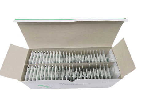 SOL-CARE 110201030031 Safety Blood Collection Needle Box of 50 SOL-CARE