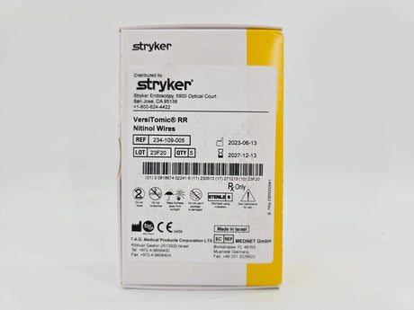 Stryker 234-109-005 VersiTomic RR Nitinol Wires BX/5 Stryker