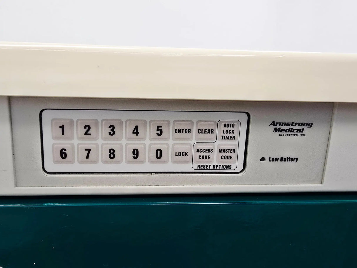 Armstrong Medical A-SMART PROX 6-Drawer Medication Cart w/ Dividers No Key Armstrong Medical