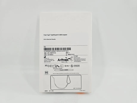 Arthrex AR-1588TNT2 FiberTag TightRope II ABS Implant w/ Attached Needle 1/EA Arthrex