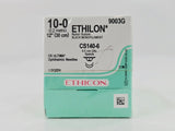 Ethicon 9003G ETHILON 10-0 Black 1X12" CS140-6 6.5mm CS ULTIMA Ophthalmic Needles BX/12 Ethicon