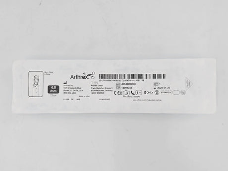 Arthrex AR-8400OBE CoolCut 8-Fluted Oval Burr 5.0mm x 13cm 1/EA Arthrex