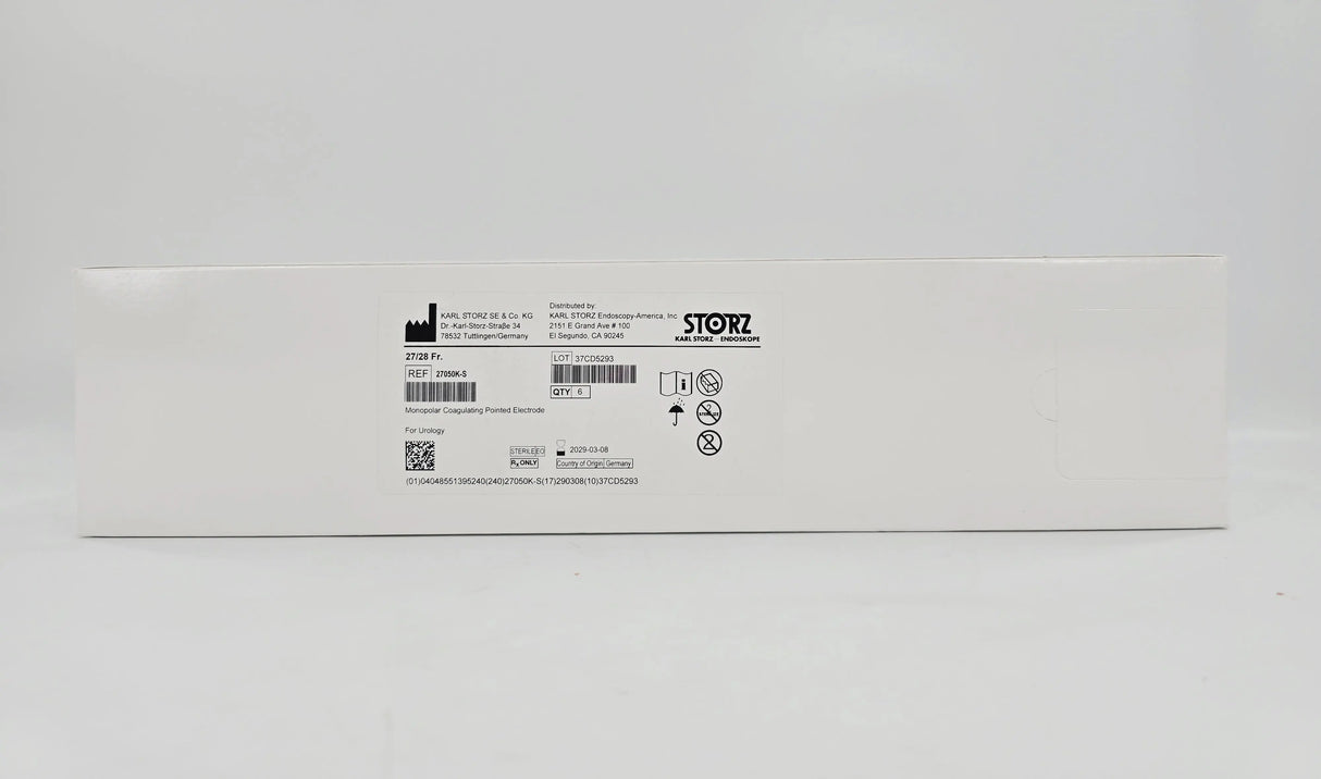 Karl Storz 27050K-S 27/28Fr. Monopolar Coagulating Electrode BX/6 Karl Storz