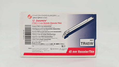 Ethicon TR45W Endopath ETS45 2.5mm Reloads Vascular Thin BX/12 Ethicon