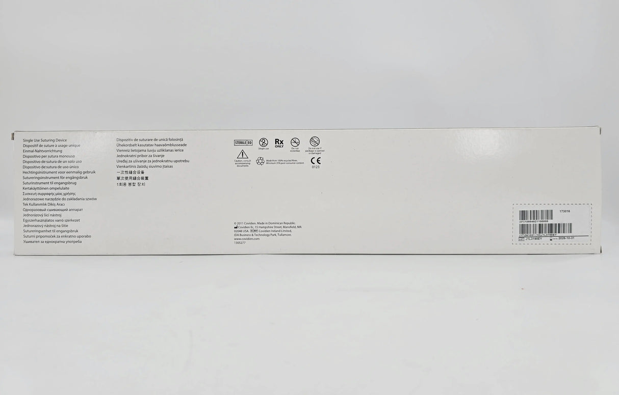 Covidien 173016 Endo Stitch Auto Suture Suturing Device 10mm 1/EA Covidien