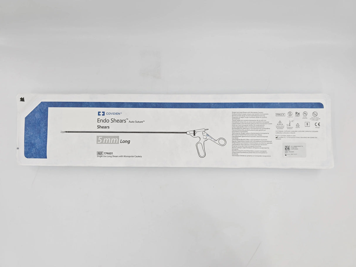 Covidien 174601 Endo Shears Auto Suture 5mm Long Shears 1/EA Covidien