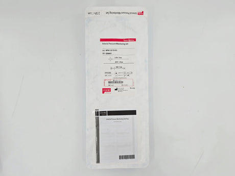 Cook Medical G58401 Arterial Pressure Monitoring Set 2.5F x 5cm, 22G, 0.015" 1/EA Cook Medical