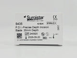 Ambler Surgical 5435 Surgistar Precision Depth Incision Blade .35mm Depth BX/6 Ambler Surgical