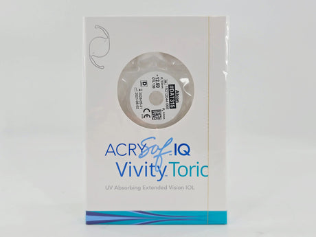 Alcon DAT315.125 AcrySof IQ Vivity Toric UV Absorbing Extended Vision IOL +12.5 D Size D 1/EA Alcon