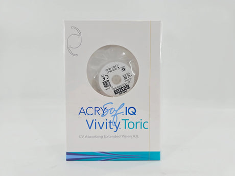Alcon DAT415.125 AcrySof IQ Vivity Toric UV Absorbing Extended Vision IOL +12.5 D Size D 1/EA Alcon