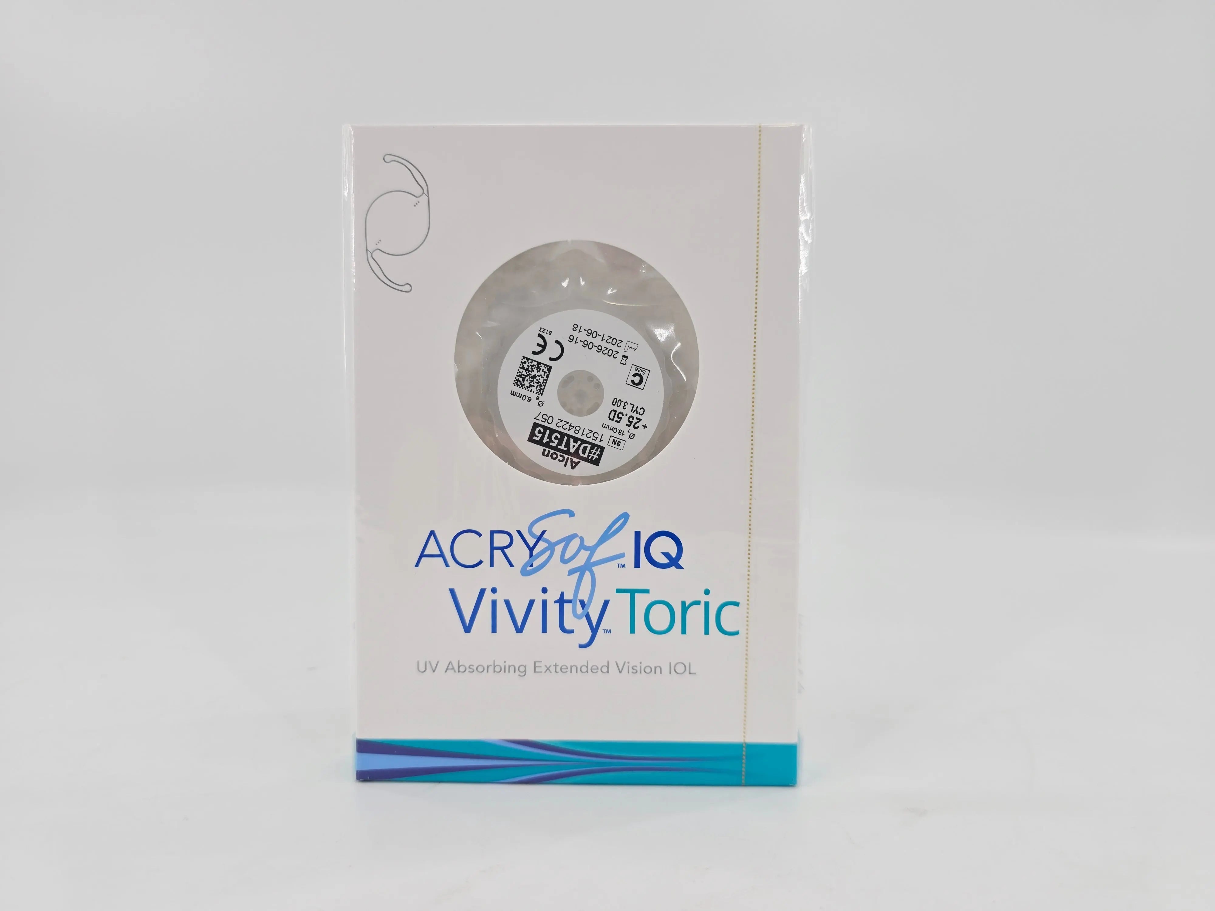 Alcon DAT515.255 AcrySof IQ Vivity Toric UV Absorbing Extended