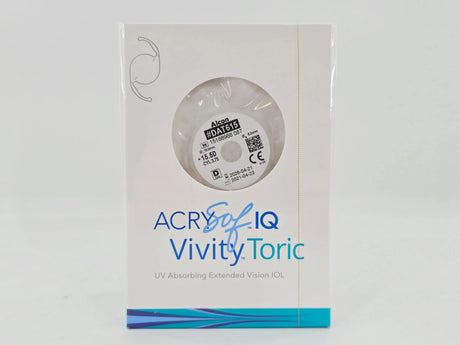 Alcon DAT615.155 AcrySof IQ Vivity Toric UV Absorbing Extended Vision IOL +15.5 D Size D 1/EA Alcon
