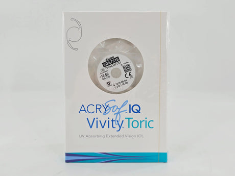Alcon DAT615.195 AcrySof IQ Vivity Toric UV Absorbing Extended Vision IOL +19.5 D Size D 1/EA Alcon