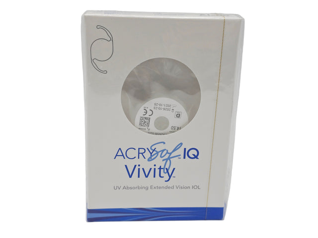 Alcon DAT015.145 Aspheric Foldable Acrylic IOL UV-Absorbing Sterile Size D Each Alcon
