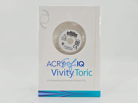 Alcon DAT615.115 AcrySof IQ Vivity Toric UV Absorbing Extended Vision IOL +11.5 D Size D 1/EA Alcon