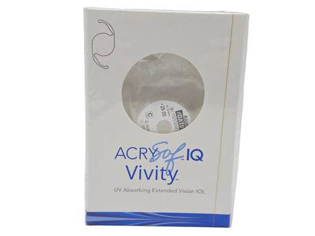 Alcon DAT015.290 Size C Aspheric Foldable Acrylic IOL UV Absorbing Sterile Alcon