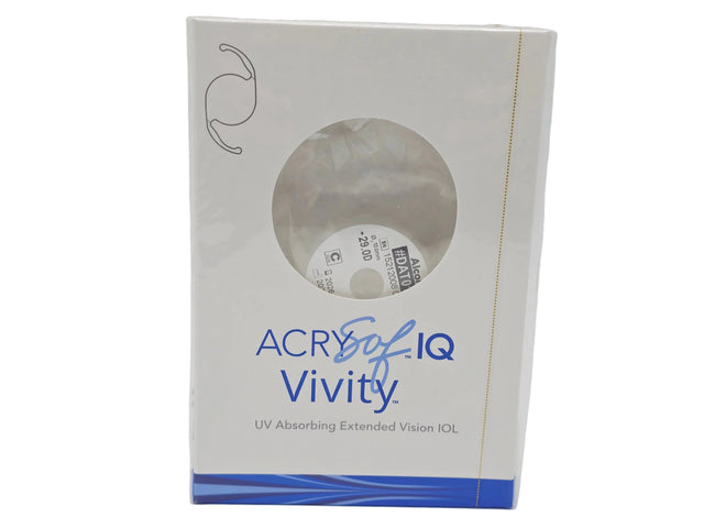 Alcon DAT015.290 Size C Aspheric Foldable Acrylic IOL UV Absorbing Sterile Alcon