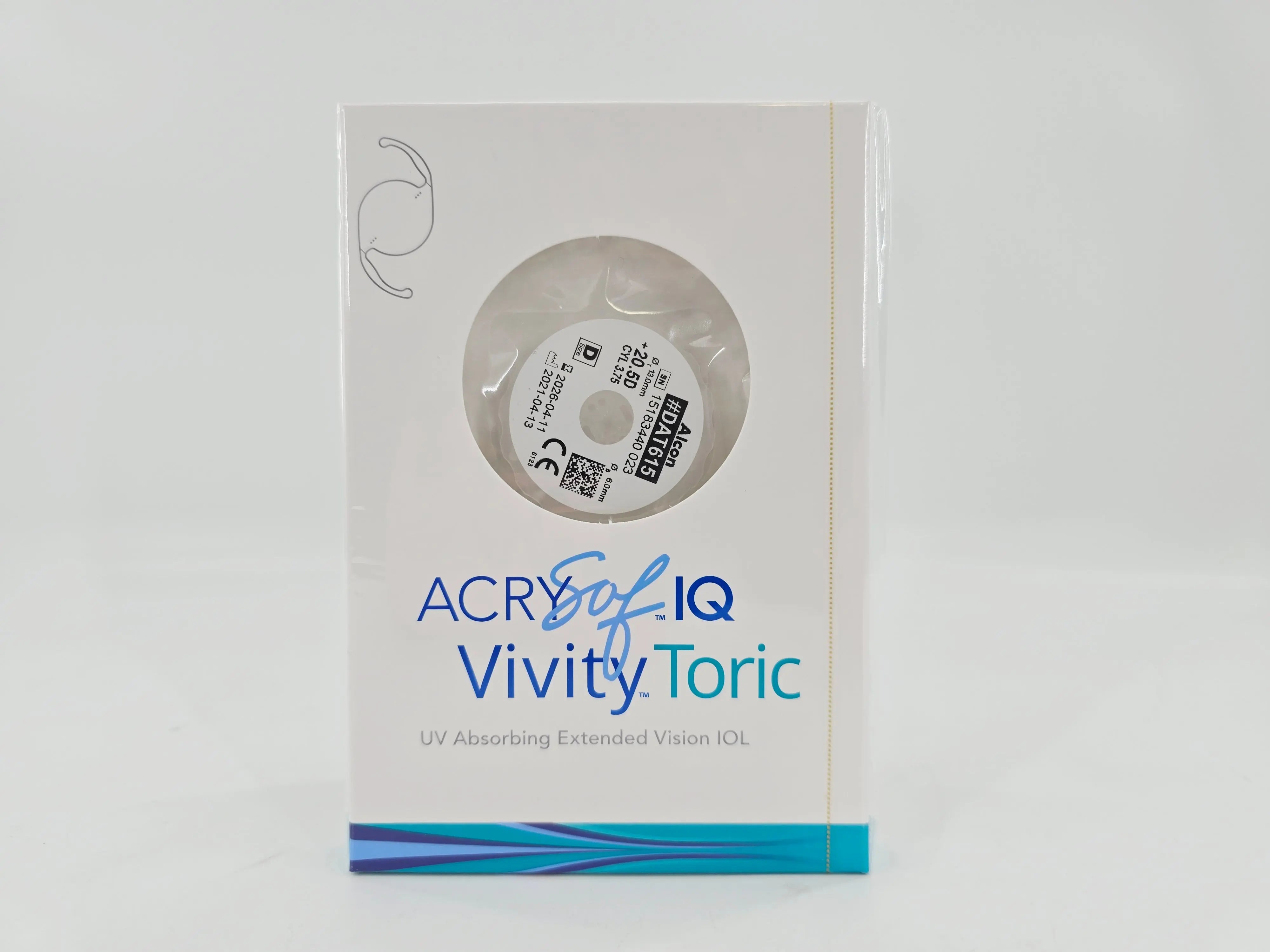 Alcon DAT615.205 AcrySof IQ Vivity Toric UV Absorbing Extended