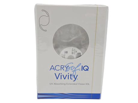 Alcon DAT015.115 Size D Aspheric Foldable Acrylic IOL UV Absorbing Sterile Alcon