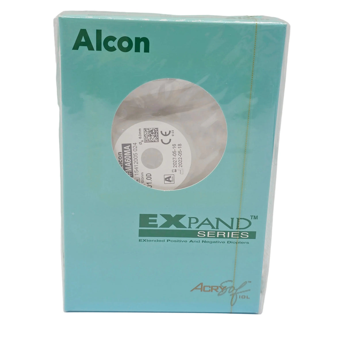 Alcon MA60MA.010 AcrySof Multipiece IOL 13mm/6mm Soft Acrylic Sterile ...