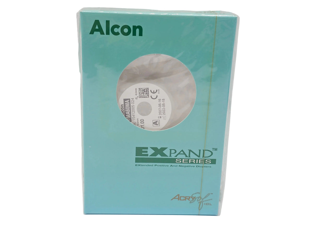 Alcon MA60MA.010 AcrySof Multipiece IOL 13mm/6mm Soft Acrylic Sterile Alcon