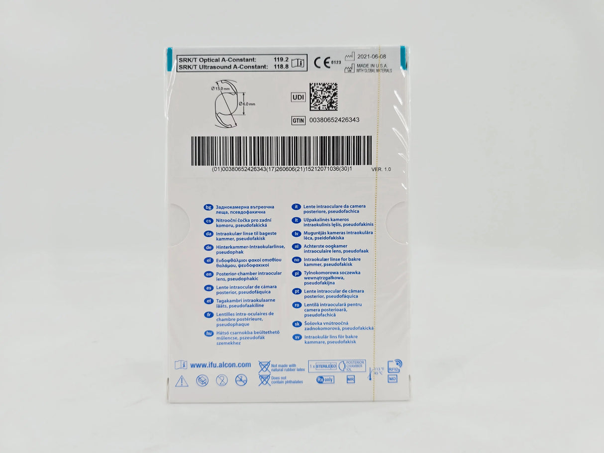 Alcon DAT615.235 AcrySof IQ Vivity Toric UV Absorbing Extended Vision IOL +23.5 D Size D 1/EA Alcon