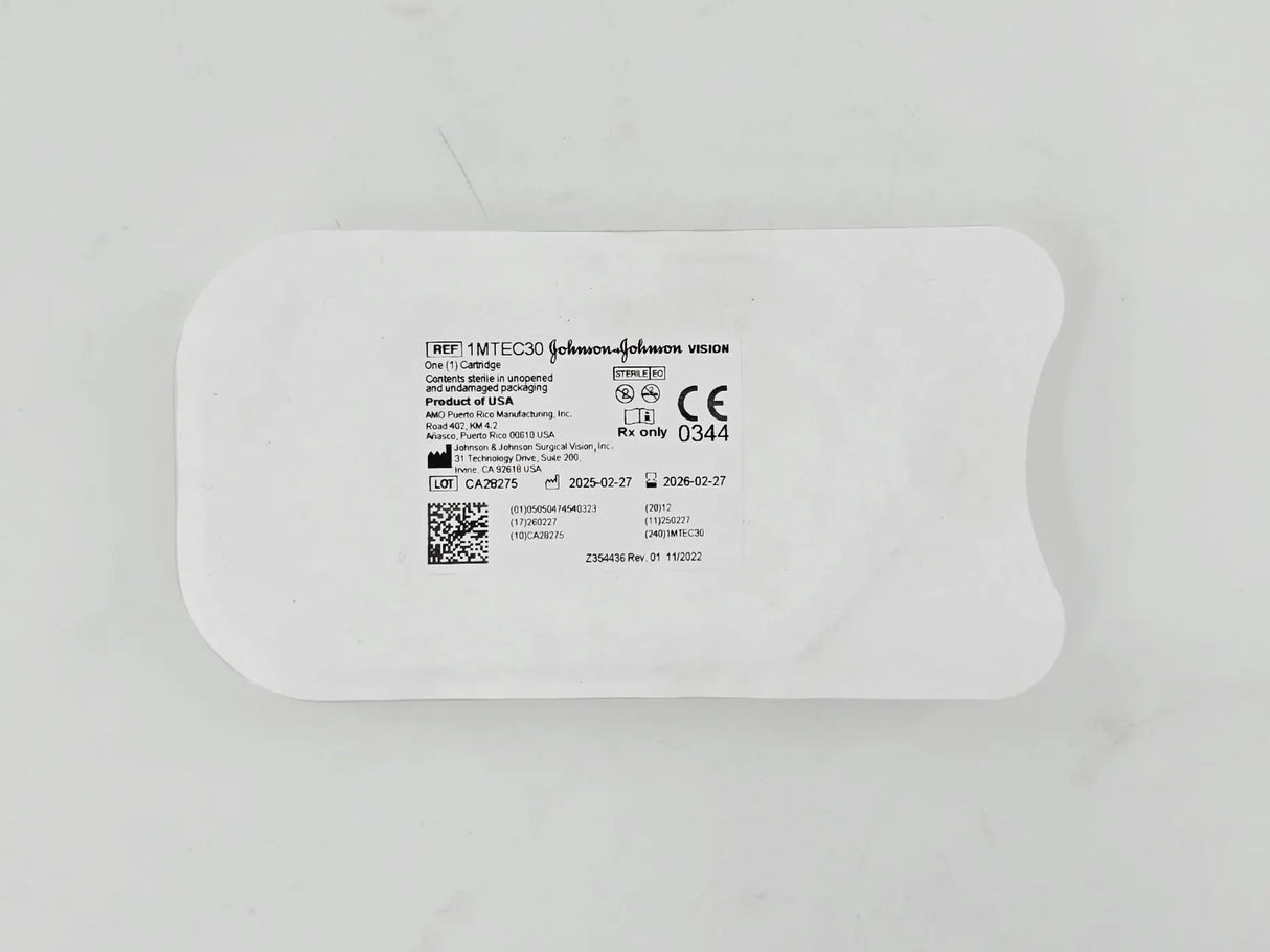 Johnson & Johnson 1MTEC30 Unfolder Platinum 1 Series Cartridge BX/30 Johnson & Johnson