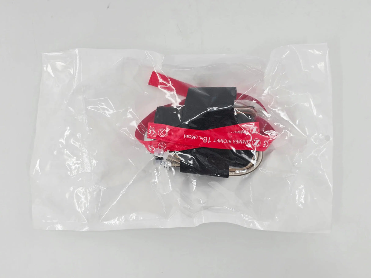 Stryker Sustainability 60-7070-103 Zimmer Reprocessed Tourniquet Cuff PLC Dual Port Single Bladder 18" (Red) 1/EA Stryker Sustainability