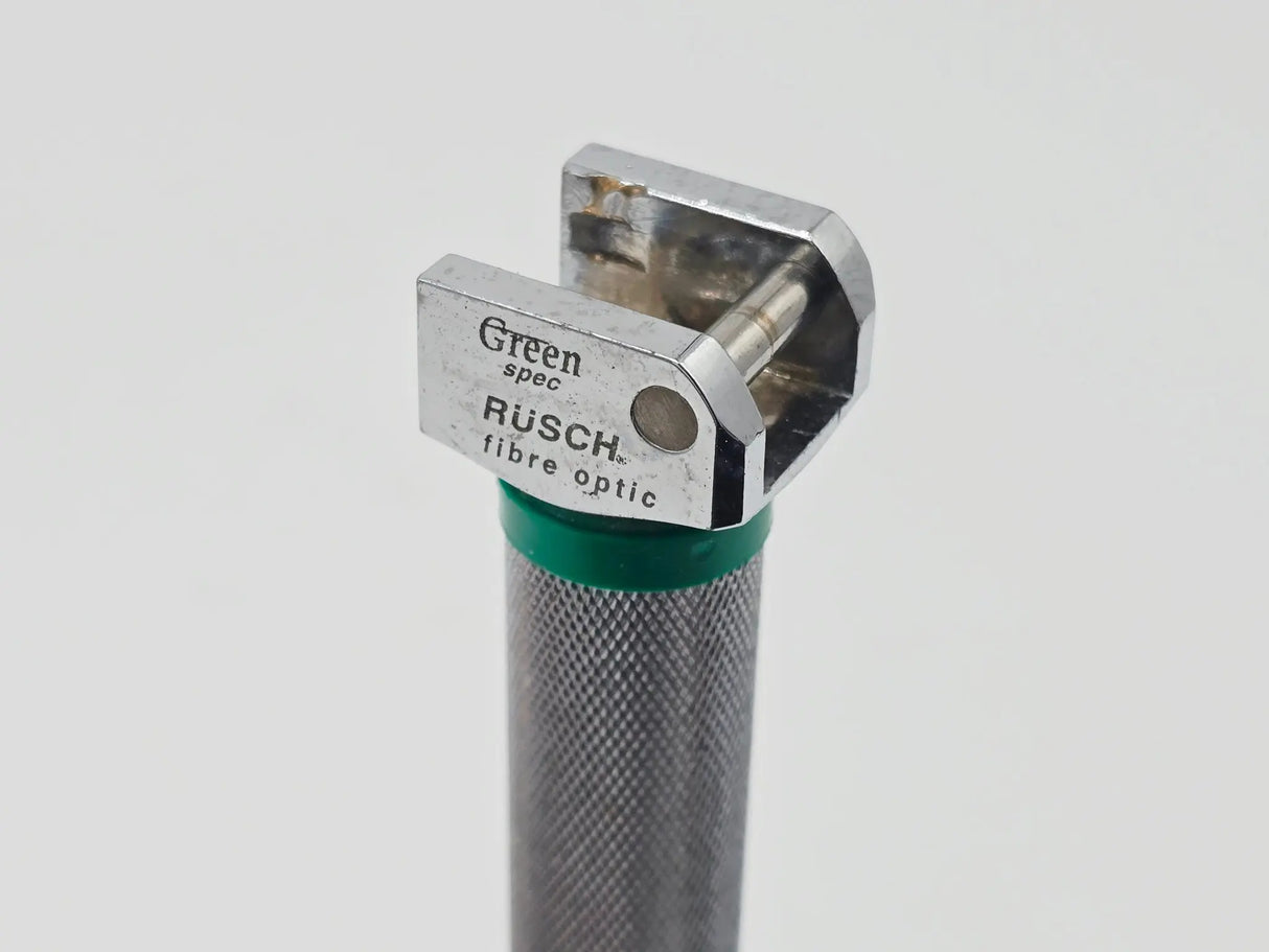 Rüsch Green Spec Fibre Optic Laryngoscope Handle ISO 7376 Primis Medical