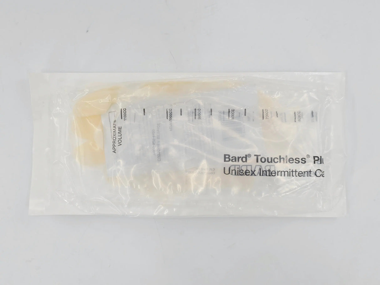 Bard 4A5144 Touchless Plus Unisex Pre-Lubricated Urethral Catheter Kit 14Fr. 1/EA Bard