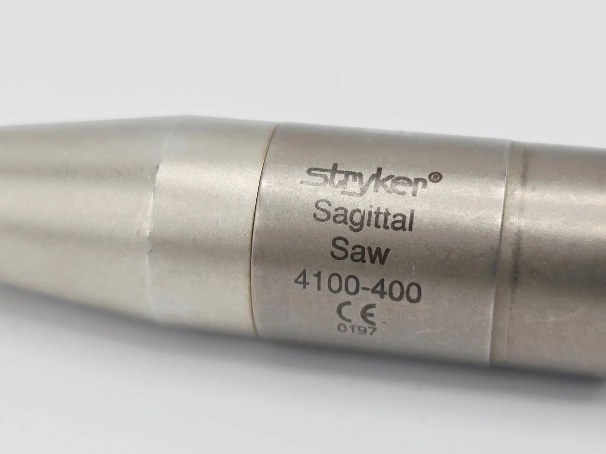 Stryker 4100-400 Sagittal Saw Attachment 4" System 4 Ortho Power Tool Stryker