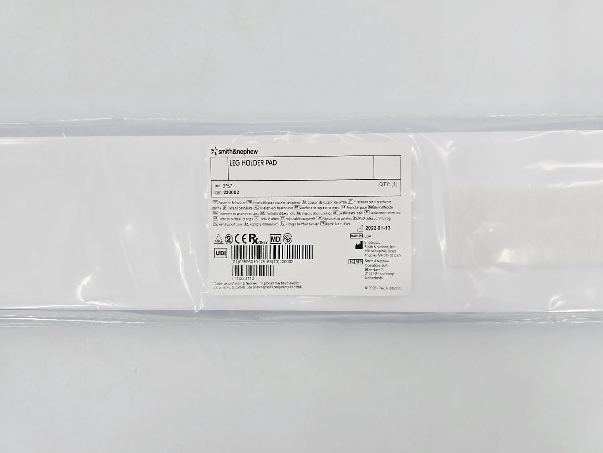 Smith & Nephew 3757 Leg Holder Pad 1/EA Smith & Nephew, Inc.